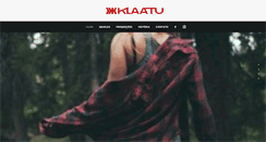 Desktop Screenshot of klaatu.com.br